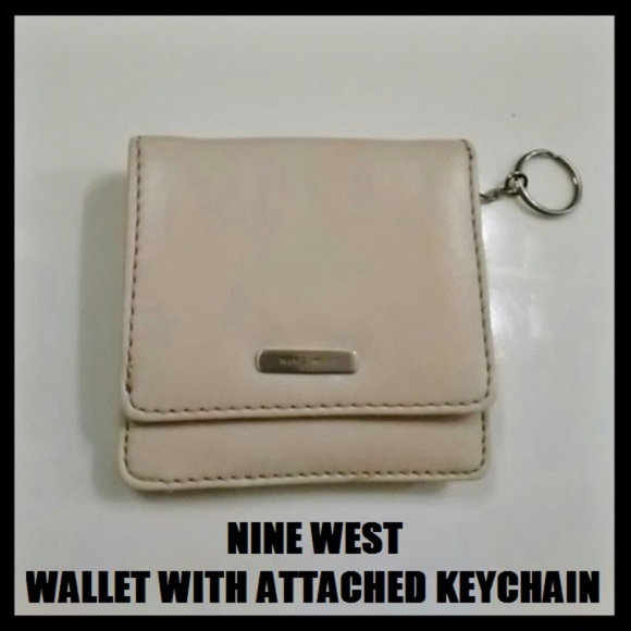 Nine West Handbags - NEW Cream Nine West Keychain Wallet.